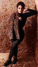 "Hey Divas" Faux Fur Leopard Coat